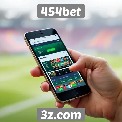 Usabilidade do site 454bet em dispositivos móveis