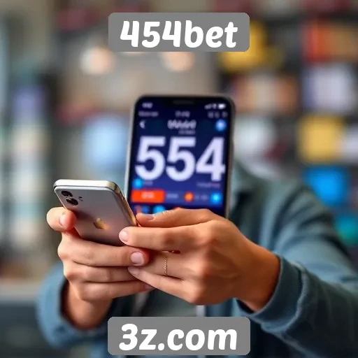 Experiência do usuário no 454bet em dispositivos móveis
